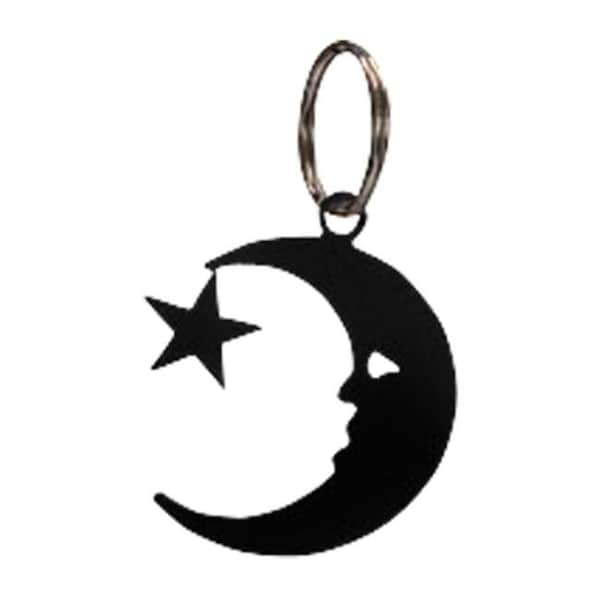 Village Wrought Iron Village Wrought Iron KC-2 Moon & Star Key Chain KC-2 - main
